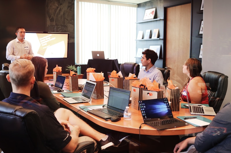 Team business meeting