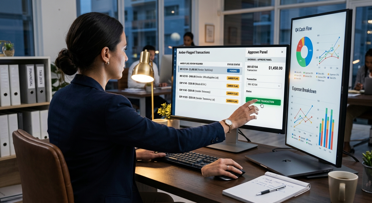 How to Supervise AI Bookkeeping: The Human Review Layer That Keeps Books Clean