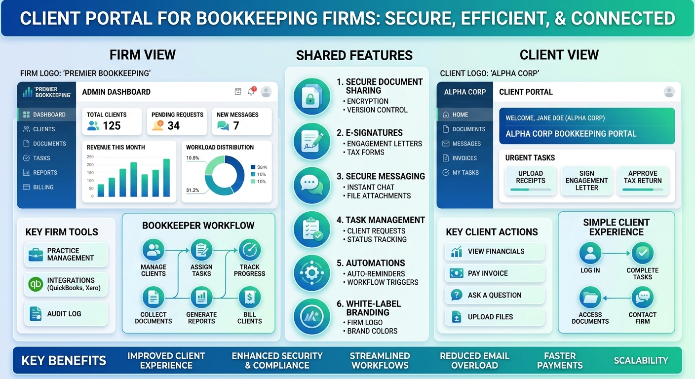 Client Portal for Bookkeeping Firms: Why Custom Beats Off-the-Shelf