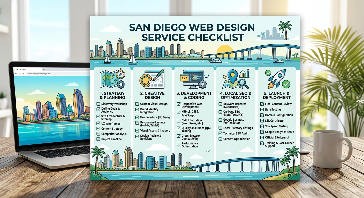 San Diego Web Design: Services, Pricing, and Questions to Ask Before Hiring